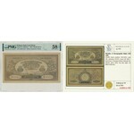 250.000 marek 1923 - AW - PMG 58 EPQ - Kolekcja Lucow - szeroka numeracja