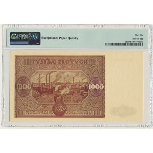 1.000 złotych 1946 - AA - PMG 66 EPQ