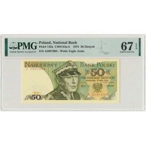 50 złotych 1975 - A - PMG 67 EPQ