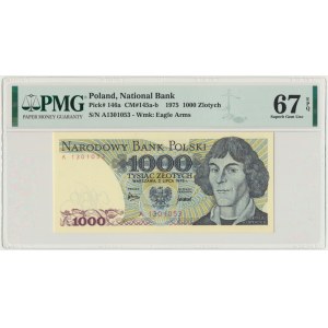 1.000 złotych 1975 - A - PMG 67 EPQ