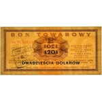 Pewex 20 dolarów 1969 - Eh - PMG 55 EPQ - rzadka