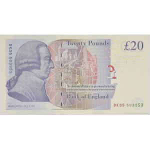 Wielka Brytania, 20 funtów 2006