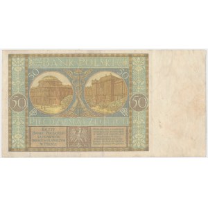 50 złotych 1925 - Ser. AG - rzadki