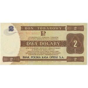 Pewex 2 dolary 1979 - HM -