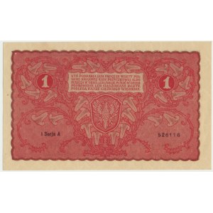 1 marka 1919 - I Serja A - rzadka