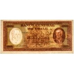 Chile, 1.000 pesos 1947 - PMG 58