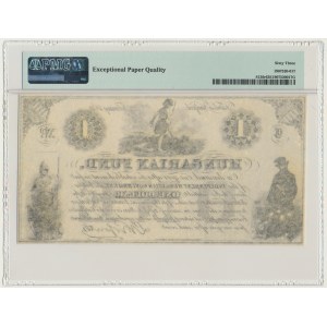 Hungary, Hungarian Fund, 1 dolar 1852 - PMG 63 EPQ