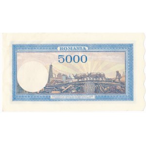 Romania, 5.000 lei 1943