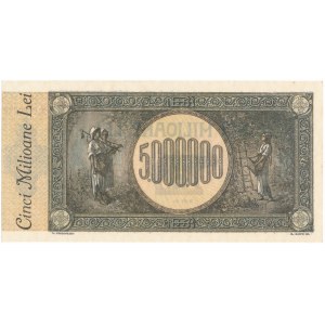 Rumunia, 5 milionów lei 1947