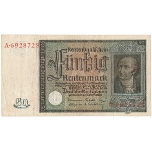 Niemcy, 50 Rentenmark 1934
