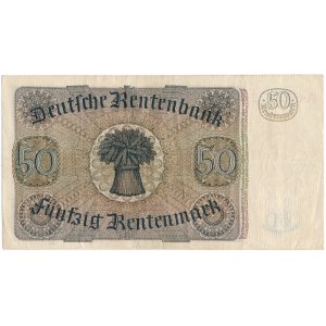 Niemcy, 50 Rentenmark 1934