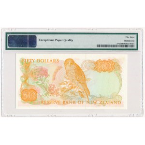 New Zealand, 50 dollars (1981-5) - PMG 58 EPQ