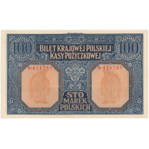 100 marek 1916 Jenerał - 6 cyfr - RZADKOŚĆ