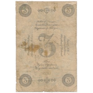 3 ruble srebrem 1854 Tymowski & Englert - UNIKAT