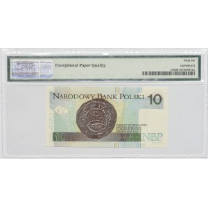 10 złotych 2012 - AA - PMG 66 EPQ