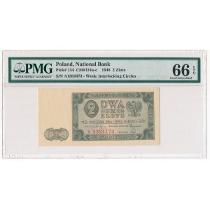 2 złote 1948 - A - PMG 66 EPQ