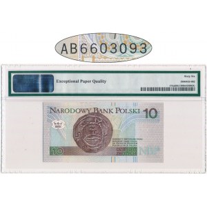 10 złotych 1994 - AB - PMG 66 EPQ - rzadka