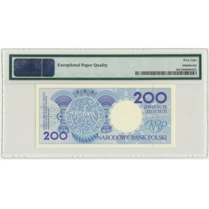 200 złotych 1990 - D - PMG 68 EPQ