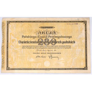 Polski Bank Przemysłowy S.A., akcja na 280 mkp, 1.01.1921