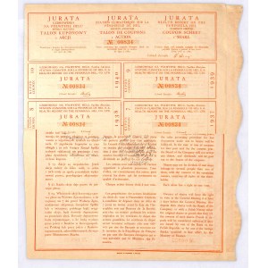 JURATA uzdrowisko na półwyspie Helu, akcja 100 zł, I emisja 1930