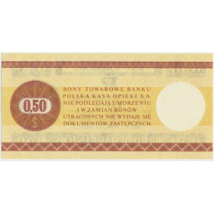 Pewex 50 centów 1979 - HC -