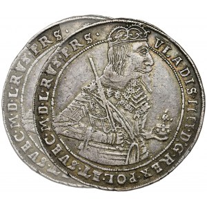 Ladislaus IV of Poland, Thaler Thorn 1638 II - error PRS - RARE