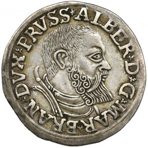 Prussia, Albrecht Hohenzollern, 3 Groschen Königsberg 1540