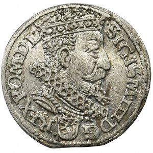 Zygmunt III Waza, Trojak Kraków 1606 - RZADKI