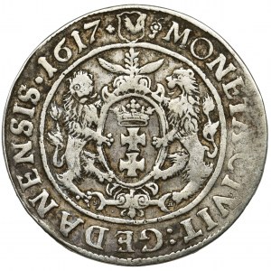 Sigismund III Vasa, 1/4 Thaler Danzig 1617