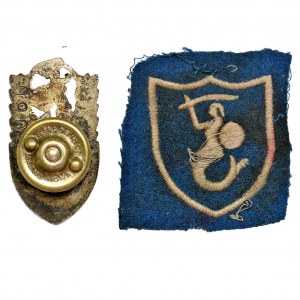 Zestaw, Odznaka i oznaka 2 Korpusu Polskiego