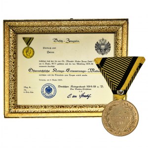 Austria, War Medal