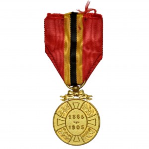 Belgium, King Leopold II Commemorative Medal