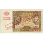 100 złotych 1934(9) - fałszywy przedruk okupacyjny - ILUSTROWANY w kat. Czesława Miłczaka