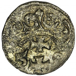 Sigismund II August, Denarius Danzig 1558