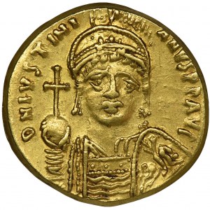 Cesarstwo Bizantyjskie, Justynian I, Solidus Konstantynopol