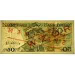50 złotych 1975 - WZÓR - A 0000000 No.0564