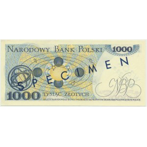 1.000 złotych 1975 - WZÓR - A 0000000 No. 0422