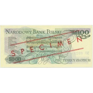 5.000 złotych 1986 - WZÓR - AY 0000000 No. 0923