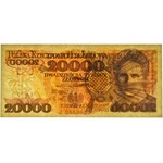 20.000 złotych 1989 - Z - rzadka seria