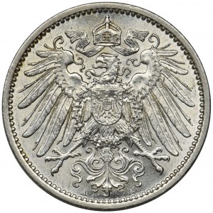 Germany, Kingdom of Prussia, Wilhelm II, 1 mark Berlin 1914 A