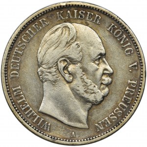 Niemcy, Królestwo Prus, Wilhelm I, 5 marek Berlin 1874 A