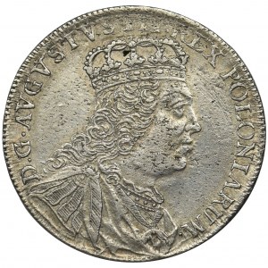 Augustus III of Poland, Tymf Leipzig 1753 - RARE