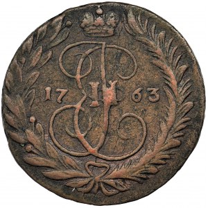 Russia, Catherine II, 2 Kopecks Moscow 1763 MM