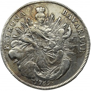 Germany, Bavaria, Maximilian III Joseph, Thaler Munich 1769