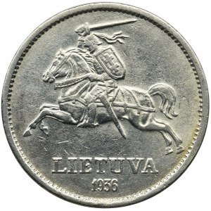 Lithuania, Republic, 10 Litu Kowno 1936