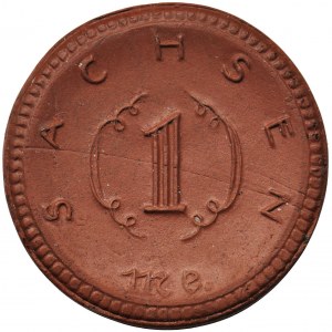 Germany, Saxony, 1 mark 1921