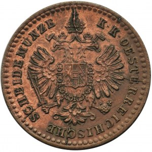 Austria, Franz Joseph I, 5/10 Kreuzer Wien 1859 A