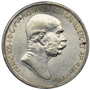 Austria, Franz Joseph I, 5 Korona Wien 1908