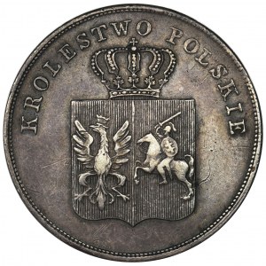November Uprising, 5 zloty Warsaw 1831 KG