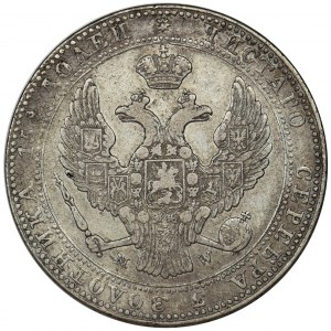 3/4 rouble = 5 zloty Warsaw 1837 MW